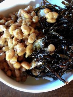 納豆と椎茸昆布のご飯-レシピのメイン写真