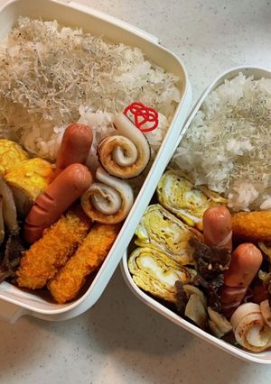 高校生お弁当(2021.2.25)-レシピのメイン写真