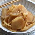 たくわん古漬けの炒めたん☆