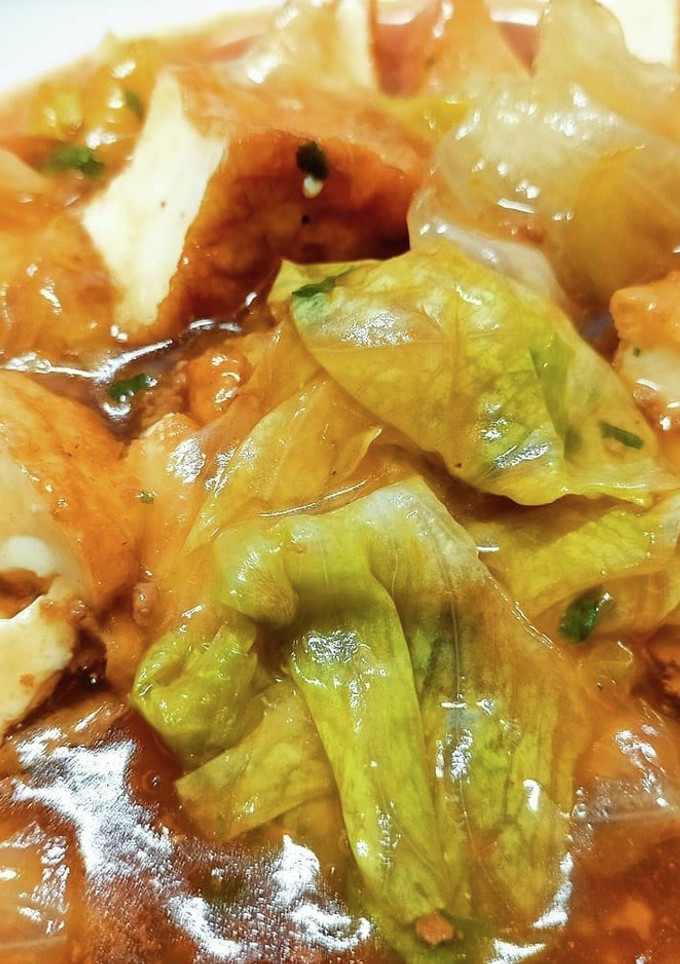 レタスと厚揚げの麻婆豆腐-レシピのメイン写真
