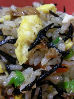 「ひじき」でチャーハン♪-レシピのメイン写真
