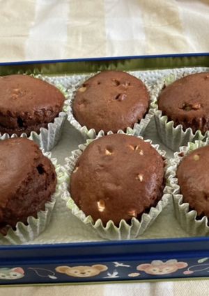 チョコカップケーキ-レシピのメイン写真