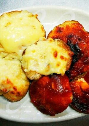 椎茸のコチュマヨ焼きレシピ-レシピのメイン写真