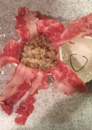 おにきり器で作る肉巻きおにぎり-レシピのメイン写真