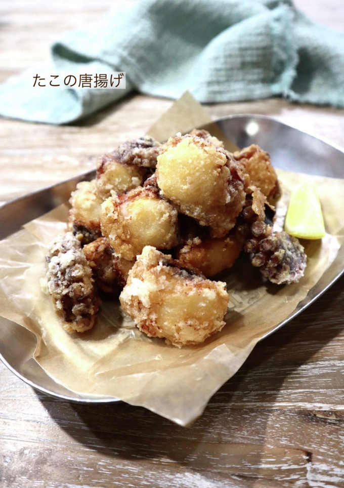たこの唐揚げ-レシピのメイン写真