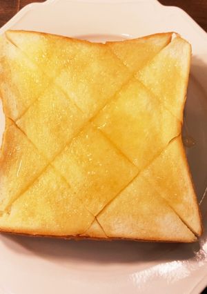 ハニーバタートースト【おうちカフェ】-レシピのメイン写真