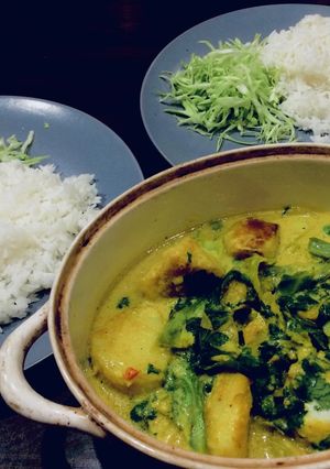 シンプル•ココナッツ•カレー(お魚)-レシピのメイン写真