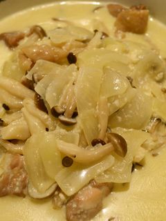 鶏としめじのクリーム煮-レシピのメイン写真