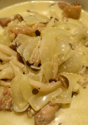 鶏としめじのクリーム煮-レシピのメイン写真