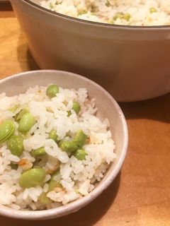 和風☆ガリバタ枝豆ごはん-レシピのメイン写真