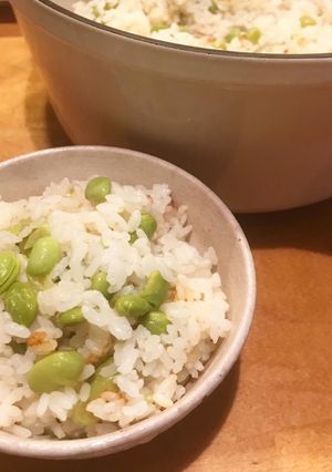 和風☆ガリバタ枝豆ごはん-レシピのメイン写真