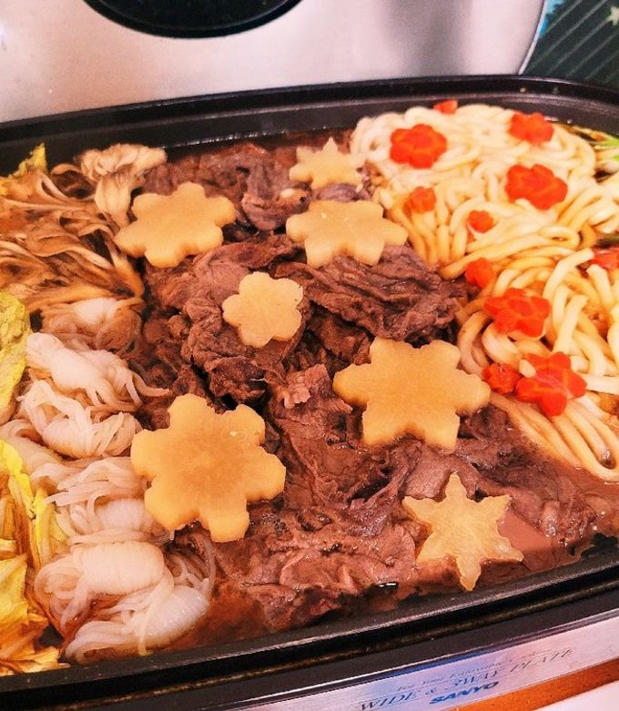 おうちパーティー♪ホットプレートすき焼き by AyakoOOOOO