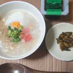 รูปของ 卵&明太子のオートミール粥