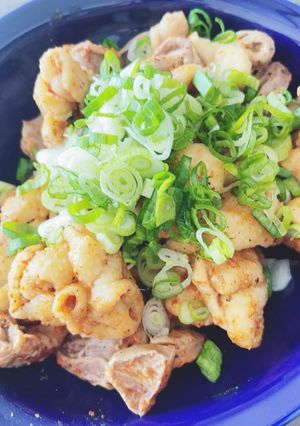 鶏皮とハツのチャンジャ-レシピのメイン写真
