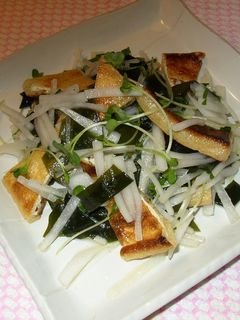 大根と油揚げの和風さらだ-レシピのメイン写真