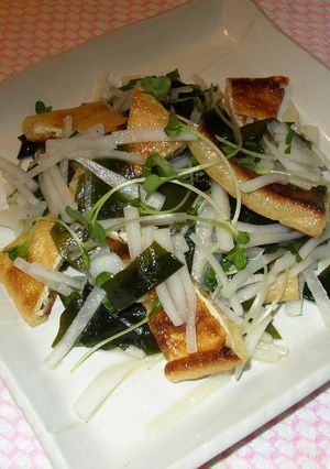 大根と油揚げの和風さらだ-レシピのメイン写真