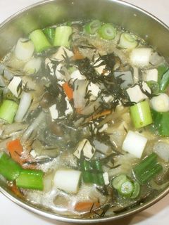 ひじき食物繊維スープ♪簡単漢方食養生-レシピのメイン写真
