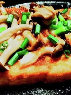 きのこたっぷり*厚揚げステーキ-レシピのメイン写真