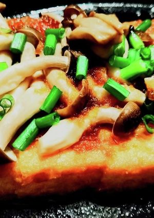 きのこたっぷり＊厚揚げステーキ-レシピのメイン写真