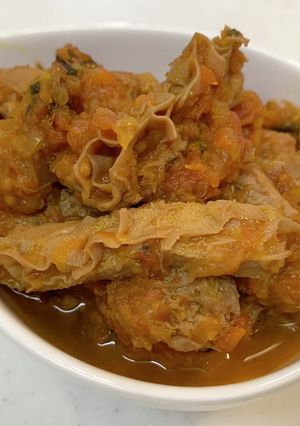 お店の味トリッパ　ハチノスのトマト煮込み-レシピのメイン写真