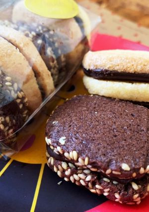 ガナッシュクッキーサンド-レシピのメイン写真