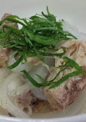 さば缶と新玉ねぎのおつまみ小鉢-レシピのメイン写真