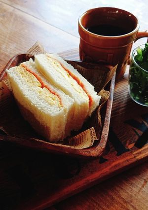 おうちカフェ★ふわふわオムレツサンド-レシピのメイン写真