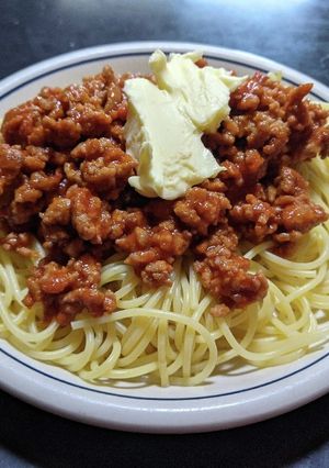 ミートスパゲッティ-レシピのメイン写真