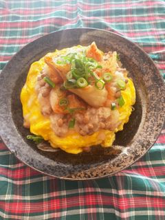 巻かないおろし納豆オムライスonキムチ-レシピのメイン写真