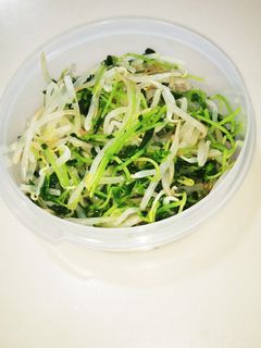 豆苗ともやしのお浸し-レシピのメイン写真