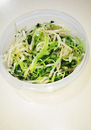 豆苗ともやしのお浸し-レシピのメイン写真