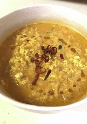 【中毒性MAX】スパイス辛ラーメン-レシピのメイン写真