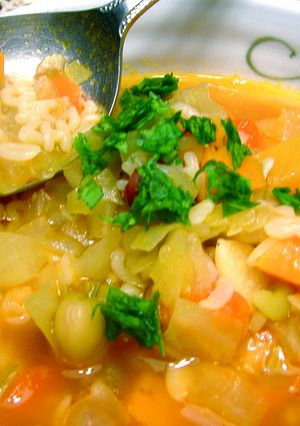 野菜タップリ！ABCのミネストローネ-レシピのメイン写真