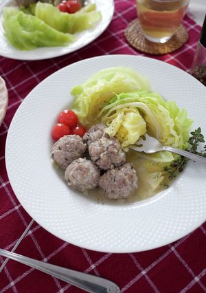 手間なし簡単！包まないロールキャベツ-レシピのメイン写真