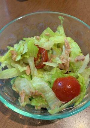 ツナの麺つゆあっさりサラダ-レシピのメイン写真
