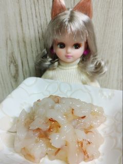 リカちゃん♡生えび*.昆布茶和え*.-レシピのメイン写真