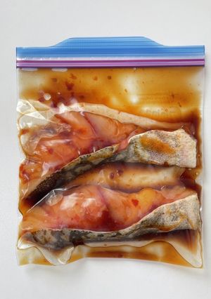【下味冷凍】タラのピリ辛照り焼き-レシピのメイン写真