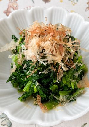 白だしひたひた♪ほうれん草のお浸し-レシピのメイン写真