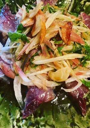 にんにく風味のカツオのたたき-レシピのメイン写真