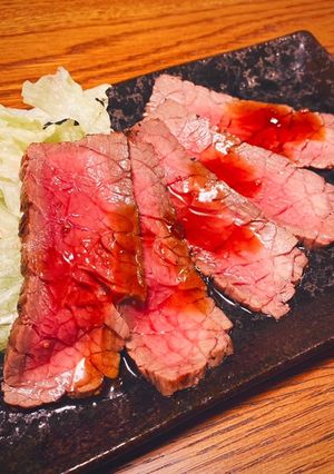 【簡単】レンジで時短　ローストビーフ-レシピのメイン写真