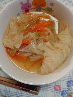 簡単豚バラ白菜鍋-レシピのメイン写真