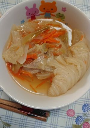簡単豚バラ白菜鍋-レシピのメイン写真