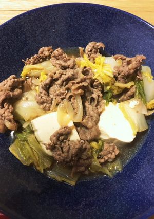 減塩肉豆腐-レシピのメイン写真