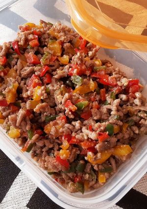 保存食にも♪肉味噌ピーマン-レシピのメイン写真