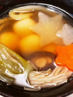 白玉と柚子胡椒のピリ辛お雑煮-レシピのメイン写真