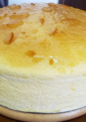 ふわふわスフレチーズケーキ-レシピのメイン写真