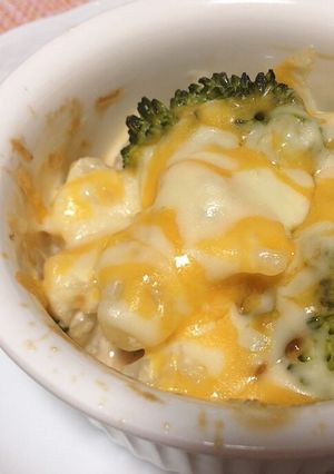 ブロッコリーとカリフラワーのオーブン焼き-レシピのメイン写真