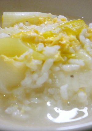 卵雑炊-レシピのメイン写真