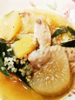 参鶏湯風スープ-レシピのメイン写真