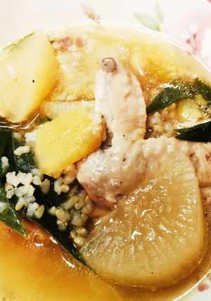 参鶏湯風スープ-レシピのメイン写真